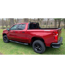 Spider Web Headache Rack on Chevy Truck