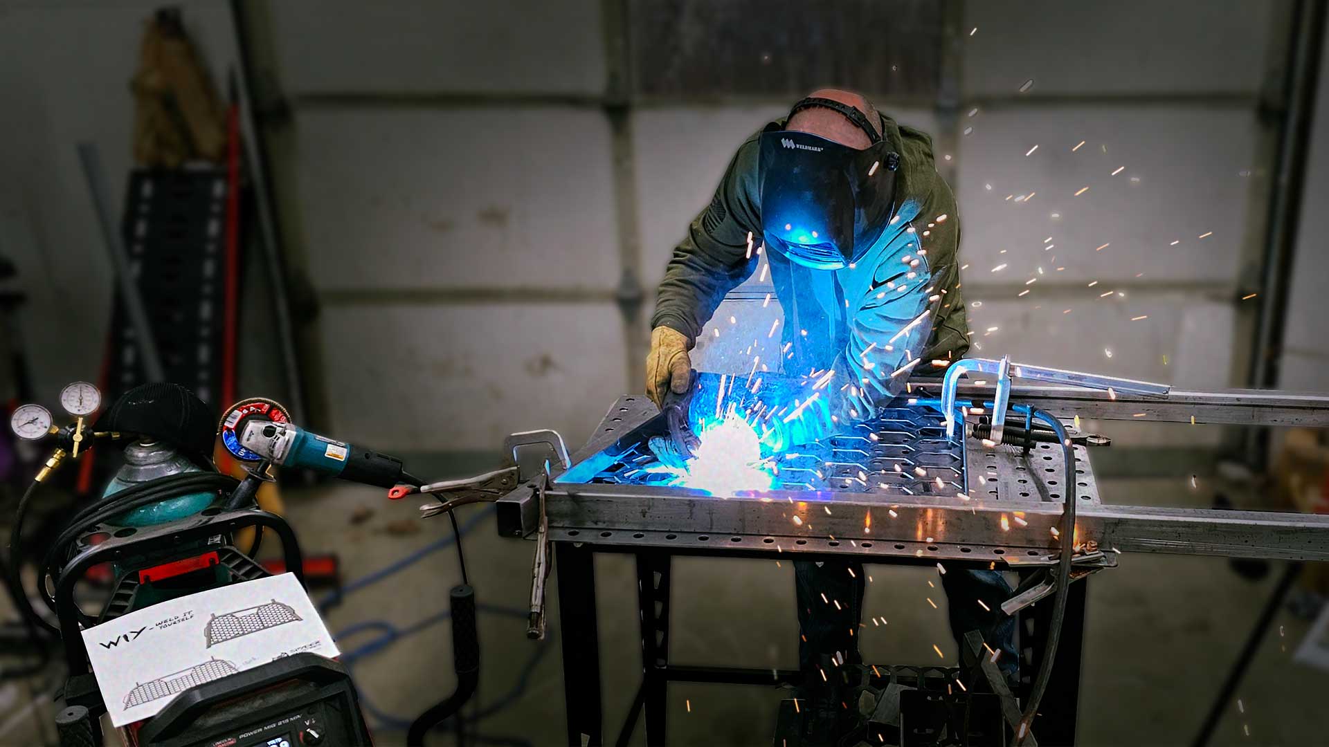 Welding a WIY Rack Kit