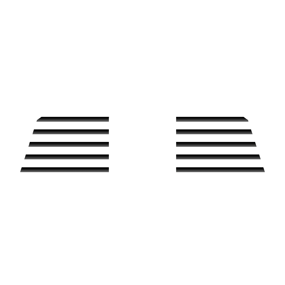 Custom Welded Insert - Windowed Angled Louvers