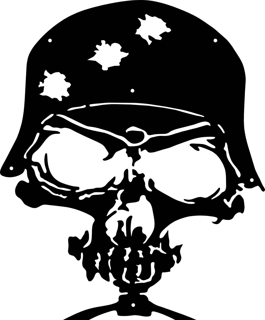 Custom CNC - Helmet Skull (Ea)