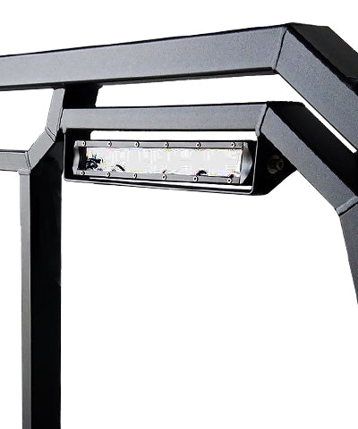 10" Rear Facing LED light bars for Spyder Industries headache rack