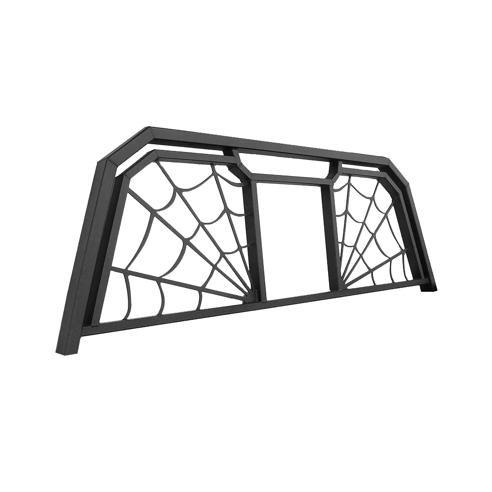 Spyder Web Headache Rack - w/Window Opening for pickup trucks