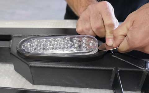Installing Oval LED Lights in Your Headache Rack