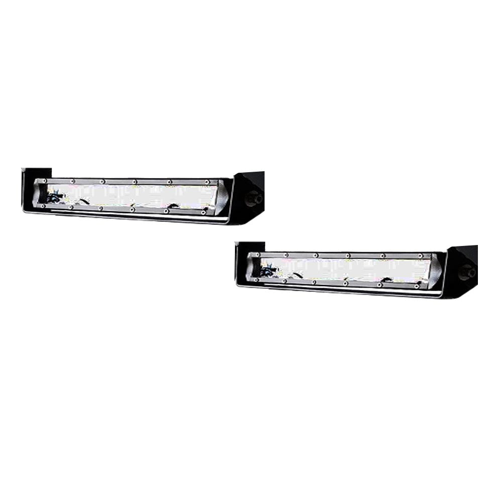 Pair of 10" LED light bars for Pro Elite contractor rack 