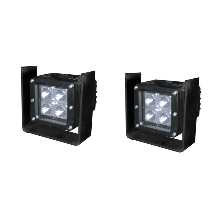 Pair of cube lights for Pro Elite contractor rack 