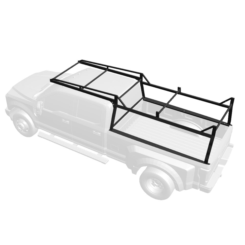 3D Pro Elite Contractor Rack over truck model