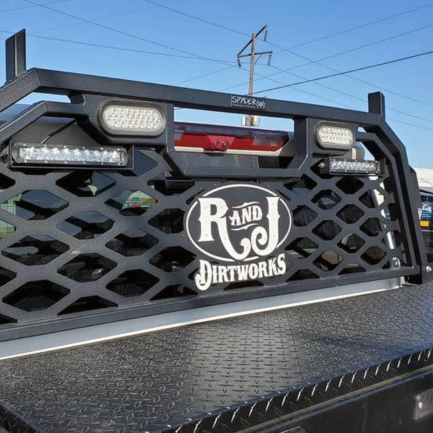 R and J Custom Logo Rack - Full Coverage with Cargo Cam 