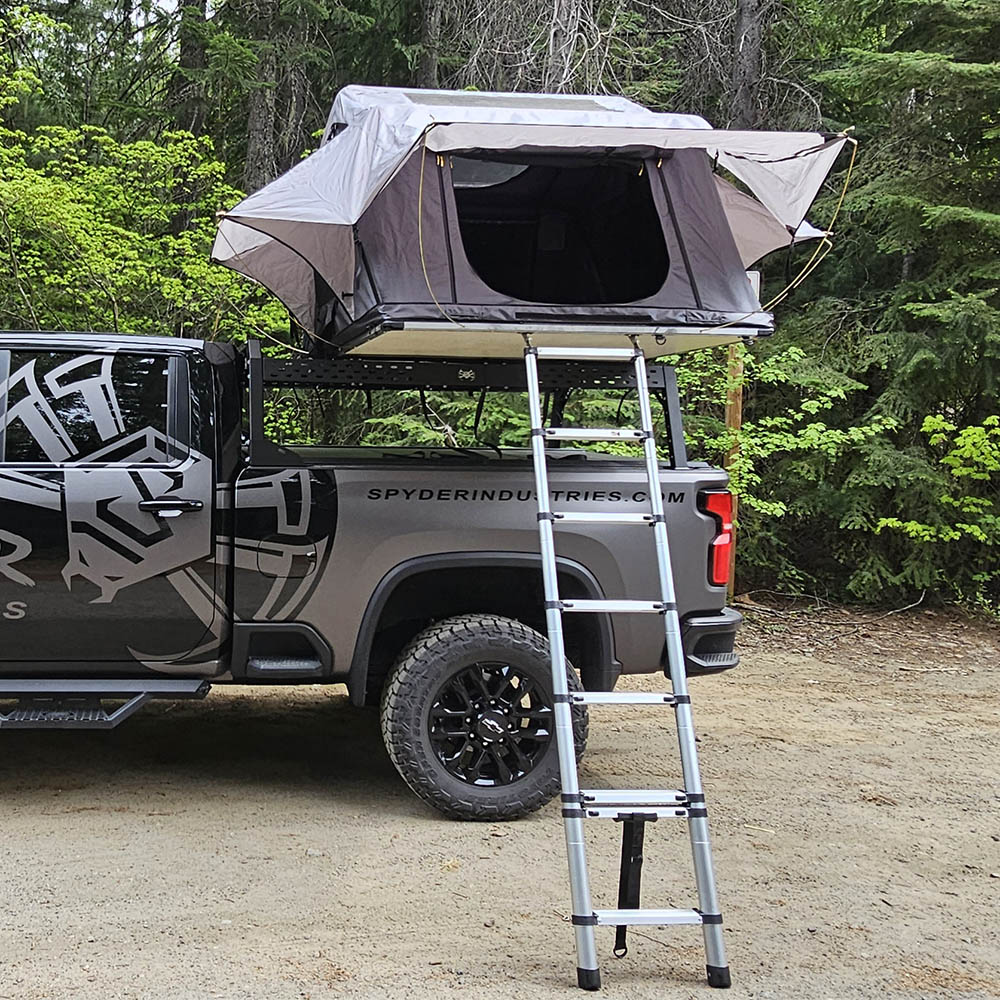 Sydney Rack with tent on Spyder Chevy