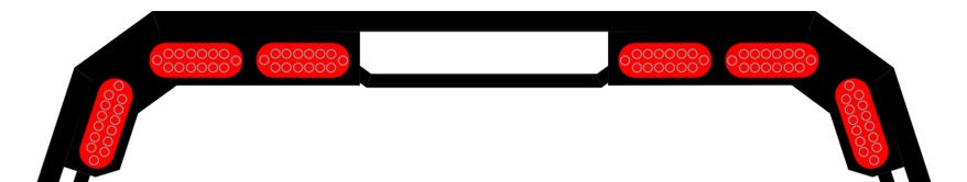 Triple Brake/Turn Lights on Perimeter