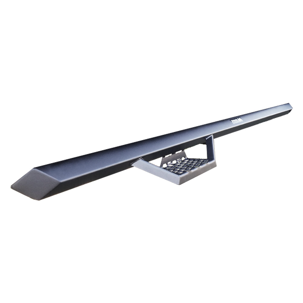 Custom Made Step Bars FORD TRANSIT CUSTOM SWB NITRO PRO BLACK SIDE