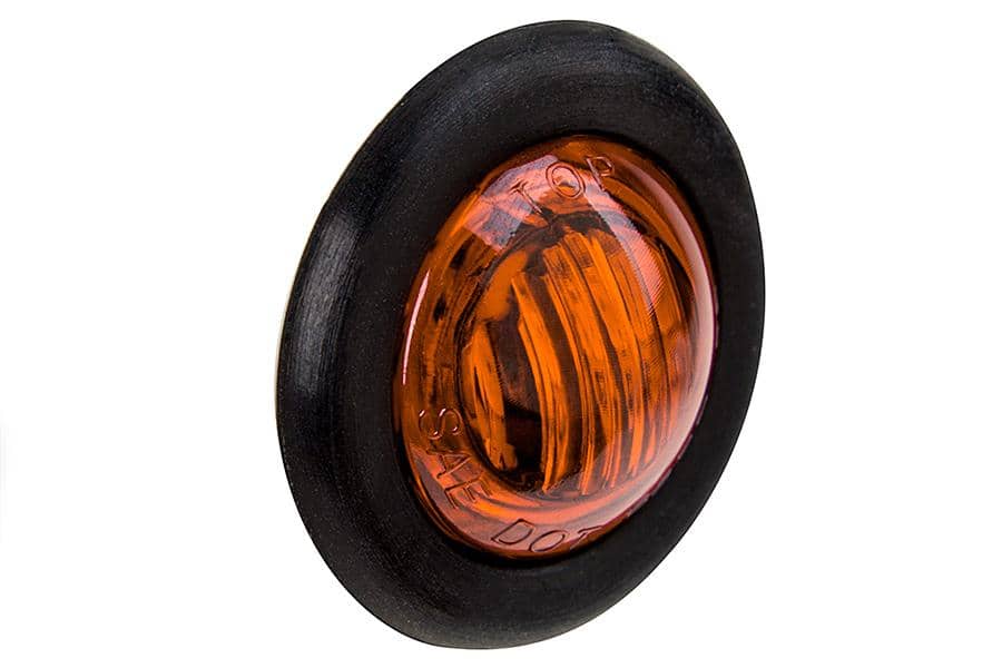 3/4" Round Amber LED Running Light