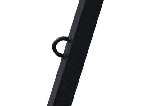 Optional add-on eye hook for rear hoop rack