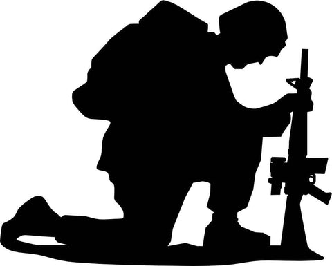 Custom CNC - Kneeling Soldier (Ea)
