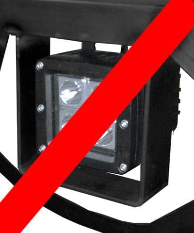 Lamp Delete - LED Cube (Pair - frames/tabs only)