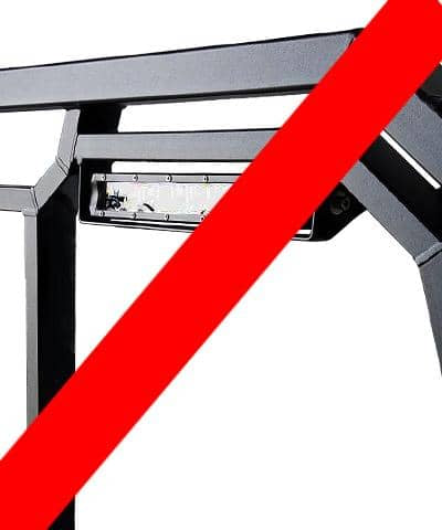 Custom - Lamp Delete - LED Light Bar (Pair - 6" Frames only)